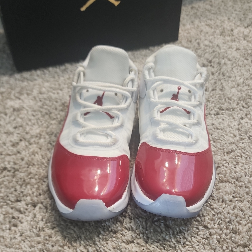 Jordan 11 CFMT Kids Red & White Sneakers